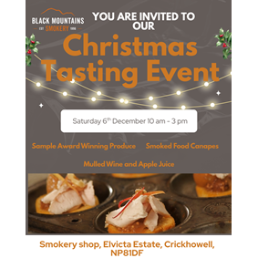 Chrsitmas Tasting Event December 6th 2025
