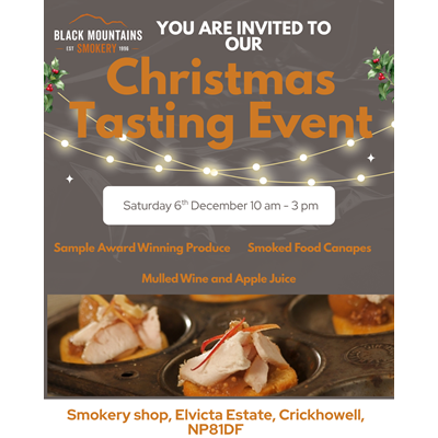 Chrsitmas Tasting Event December 6th 2025 Chrsitmas Tasting Event December 6th 2025