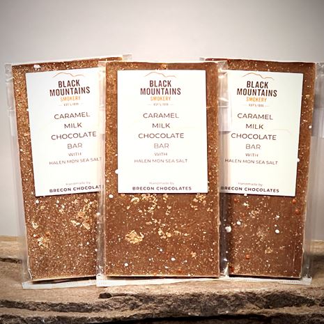 Brecon Chocolates Milk Chocolate Bar With Sea Salt