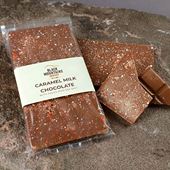 caramel milk chocolate with sea salt