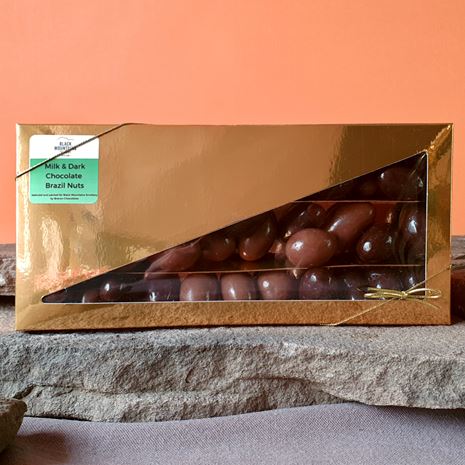 milk & dark chocolate brazils
