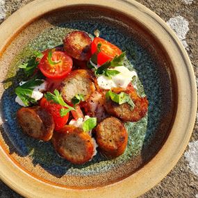 Smoked Welsh Dragon Sausage Recipe 