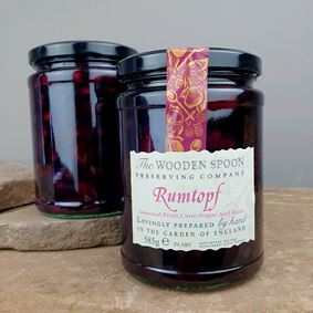 rumtopf seasonal fruit with rum