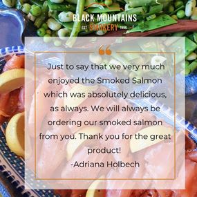 Smoked Salmon Testimonial 