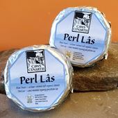 Delicious Perl Las Blue Cheese in Packaging Caws Cenarth