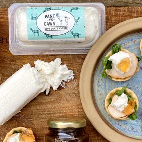 Goat's Cheese Canapes 