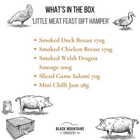 Little Meat Feast Gift Hamper Contents 