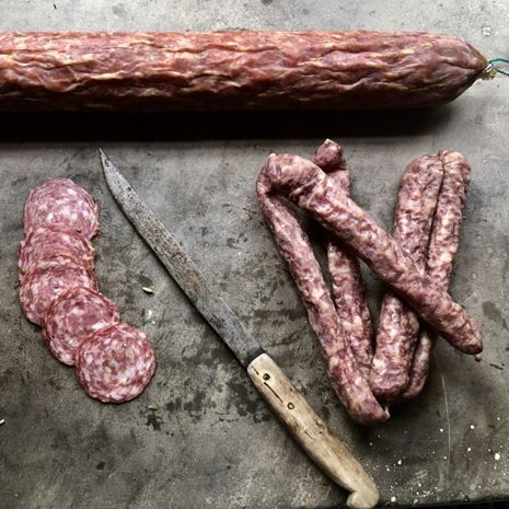 Trealy Farm Charcuterie Salami and Chorizo Slices