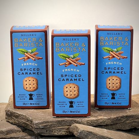 Millers Barista Biscuit Spiced Caramel Flavour