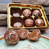 Salted Caramel Truffles Center
