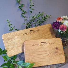 Bespoke Handmade Oak Board Platter Lge - Sml 