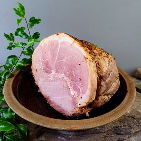 Cooked & Honey-Mustard Glazed Ham 