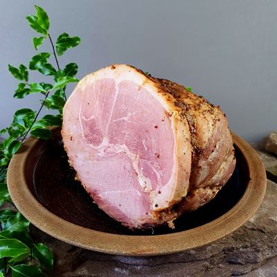 Cooked & Honey-Mustard Glazed Ham Cooked & Honey-Mustard Glazed Ham
