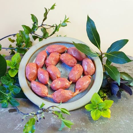 semi dried cooking sausages fennel