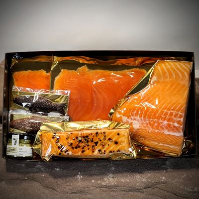 Little Salmon Gift Box Hamper