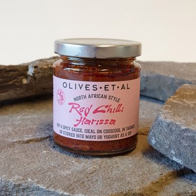 red chili harissa paste