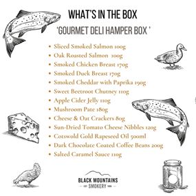 Gourmet Deli Hamper Contents 