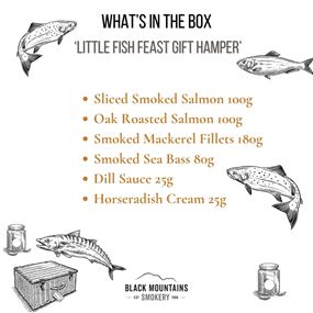 Little Fish Feast Gift Hamper Contents 