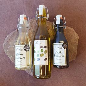 fino olive oil and balsamic vinegar