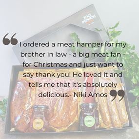 Smoked Meat Gift Box Testimonial 