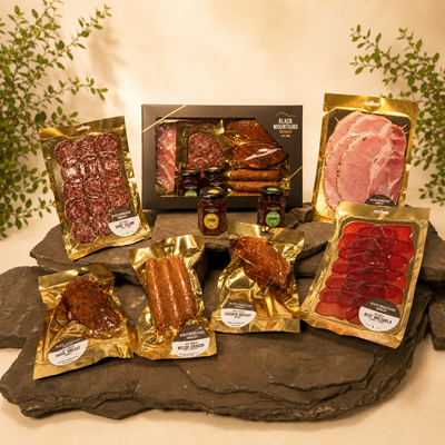 smoked meat gift box hamper