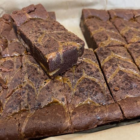 Salted Caramel Chocolate Brownies