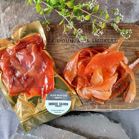 Smoked Salmo Trims
