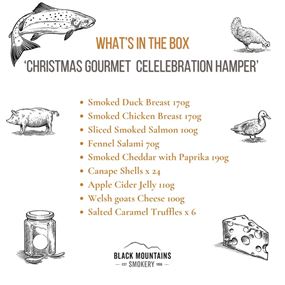 Gourmet Celebration Hamper Contents 