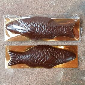 dark chocolate mini salmon