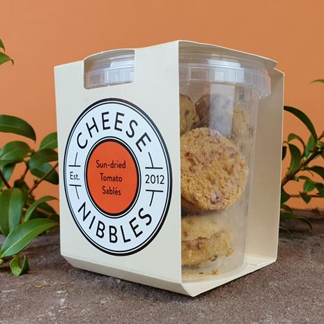 cheese nibbles sables sundried tomato