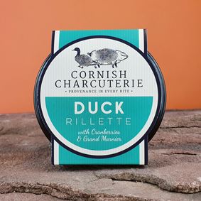 duck riliette with cranberries and grand marnier