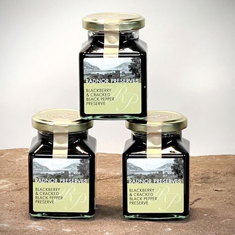 Luxury Blackberry and Crushed Black Pepper Jam