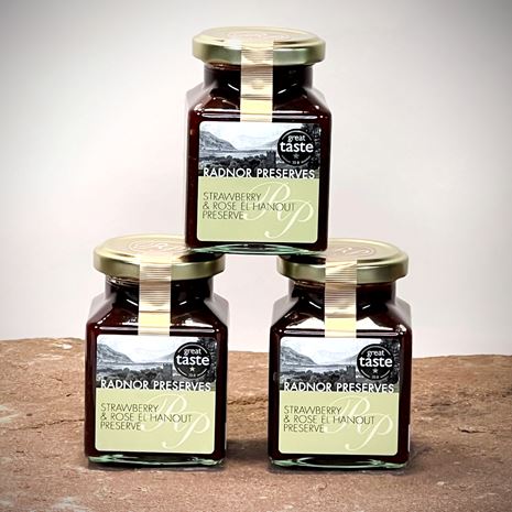 Luxury Strawberry & Rose el Hanout Jam