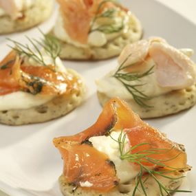 laverbread blinis 