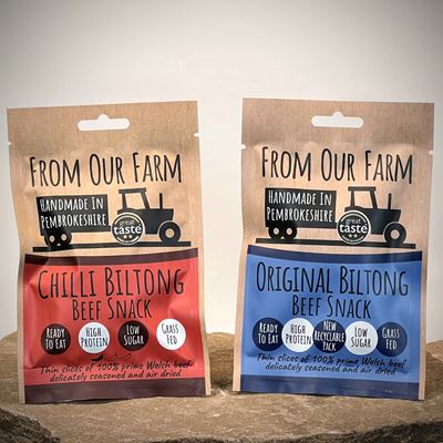 Welsh Grass Fed Beef Biltong