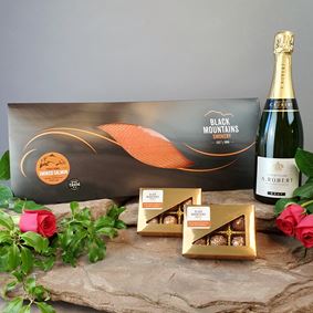 Luxury Smoked Salmon and Champagne Gift 
