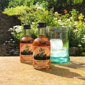 Barti Ddu Welsh Spiced Seaweed Rum Miniature 