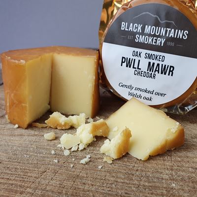 Smoked Pwll Mawr cheese Smoked Pwll Mawr cheese