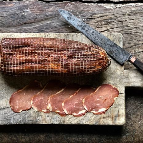 trealy farm air dried meats ham slices