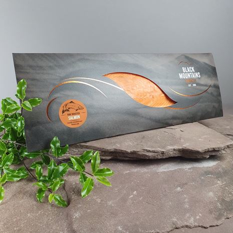 oak roasted hot smoked salmon side