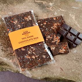 Dark Chocolate Bar with Roasted Cocoa Nibs	