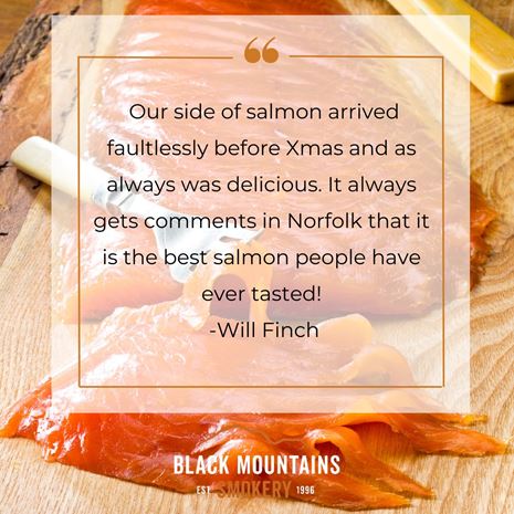 Smoked Salmon Side Testimonial