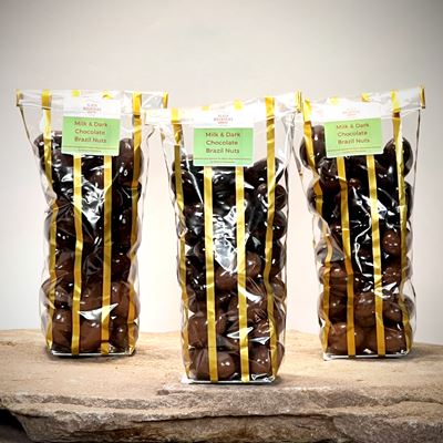 Milk & Dark Chocolate Brazil Nut Bag