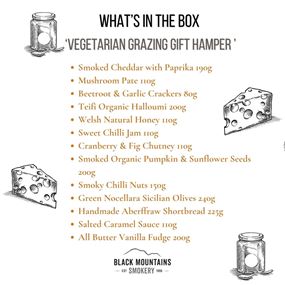 Vegetarian Grazing Box Contents 