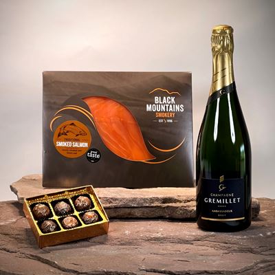Classic Smoked Salmon & Gremillet Fizz Gift