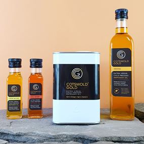 cotswold gold rapeseed oil's 